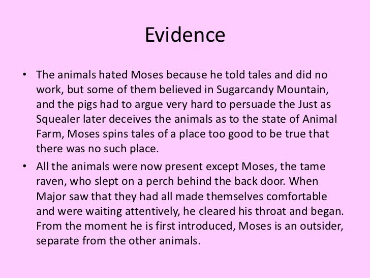 Animal farm revising the novel