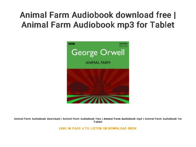 animal farm audiobook chapter 4 animal farm audiobook chapter 4