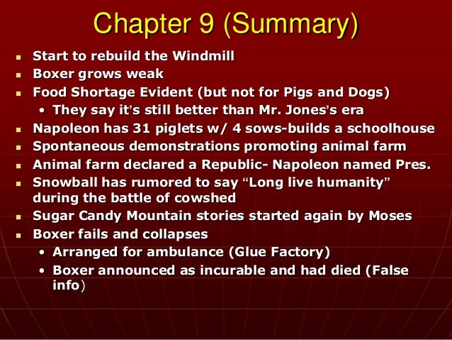 😍 Animal farm chapters. Animal Farm Chapter Summaries Short. 2019-03-02