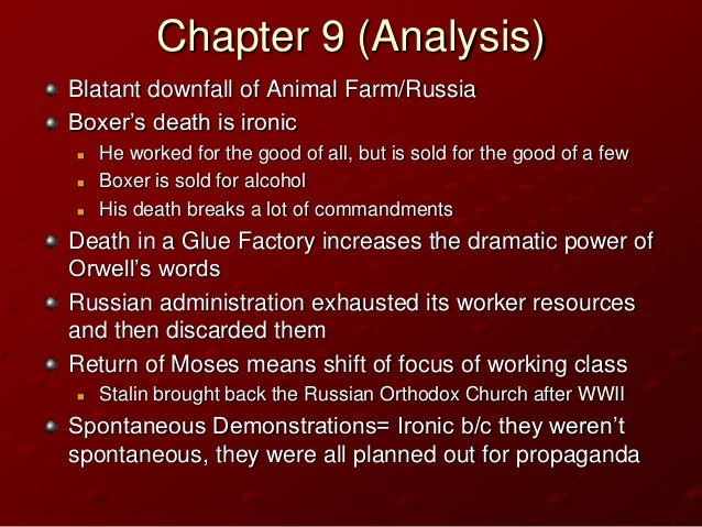 Animal Farm Chapter 9