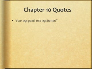 Animal Farm Quotes Chapter 1 Animal Farm Chapter Quotes Animal Farm Quotes Chapter 1 Animal Farm Chapter Quotes