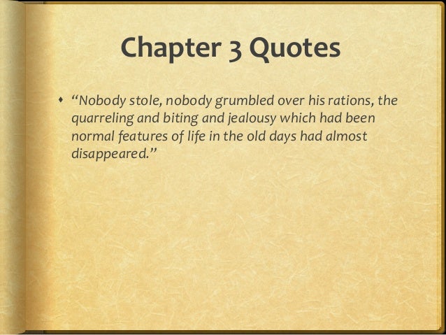 Animal farm chapter quotes