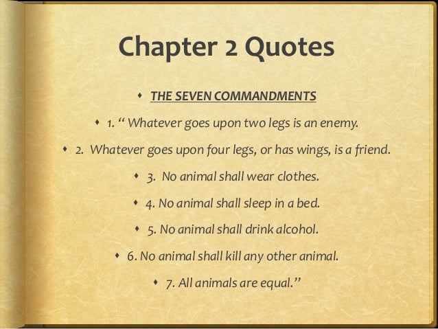 Animal farm chapter quotes