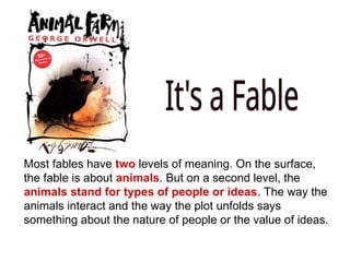 Animal Farm Characters and Historical connection PPT | PPT