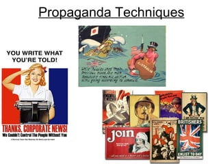 Propaganda Techniques 