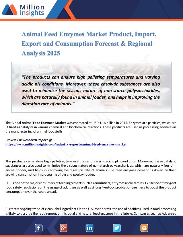 Animal Feed Enzymes Market Manufacturers, Suppliers and Top Key Players