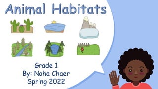 Grade 1
By: Noha Chaer
Spring 2022
 