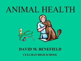 ANIMAL HEALTH DAVID M. BENEFIELD CULLMAN HIGH SCHOOL 