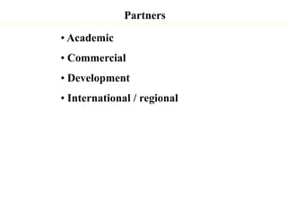 Update on animal health component 1.1