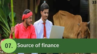 07. Source of finance
33
 