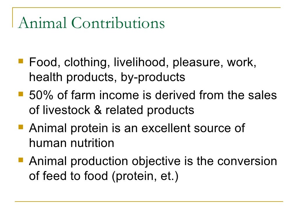 Animal husbandry introduction