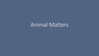 Animal Matters
 