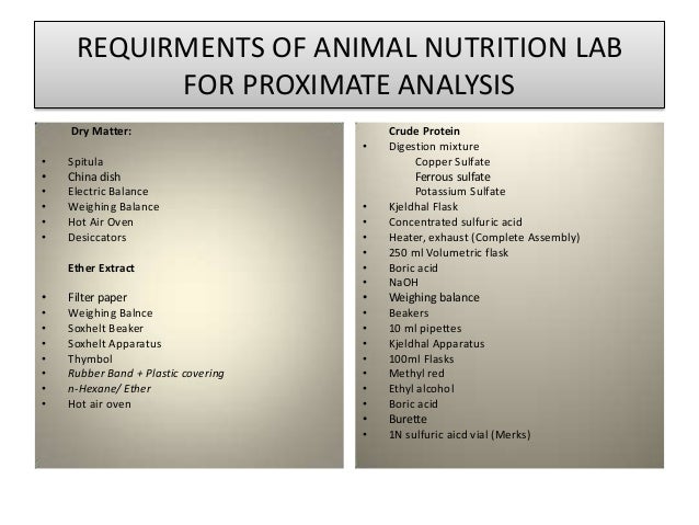 Animal nutrition lab database for formers livestock rearers