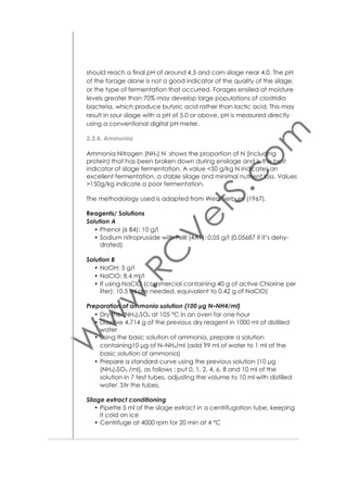Animal Nutrition Lab Manual 2