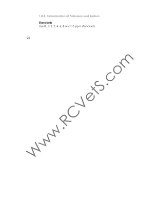 • Incubation time: 4, 8, 16, 24, 36, 48, 72 and 96 hours
• Insert bags at different time intervals to take them out at the same
time
• Take out bags and put immediately in cold water to stop fermentation
• Wash in washing machine for 20 minutes at 22–25 °C (record revolutions per minutes, rpm)
• Dry bags at 65 °C for 30 hours
• Weigh residues (Wr).
Calculations for dry matter degradability (DMdeg)
Calculate dry matter as under 1.2.1. for feed sample (DMs) and residue
(DMr)
DMdeg = [(DMs–DMr)/DMs ]×100
Procedure for digestibility
• Transfer contents of nylon bag to Berzelius beaker
• Proceed with NDF determination for residue (NDFr) as under 1.6.1.
Calculation of digestibility (D)
D = (NDFr/DMr )×100
Equipment
• Precision balance (Fig. 5)
• Air circulating oven (Fig. 6)
• Mufﬂe furnace (Fig. 8)
• Nylon bags of 9x16 cm made from indigestible material; 40–60
micron mesh size, (Fig. 40)
• Plastic tubes with attachments for nylon bags (Fig. 41).
References
• Ørskov ER, Hovell FD DeB and Mould F. 1980.

Figure 40. Nylon bags

47

 