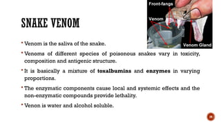 Vendenum Animal Poisoning in Forensic medicine and Toxicology | PPTX