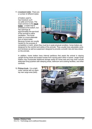 TLE -Learning Module - Animal Production | PDF