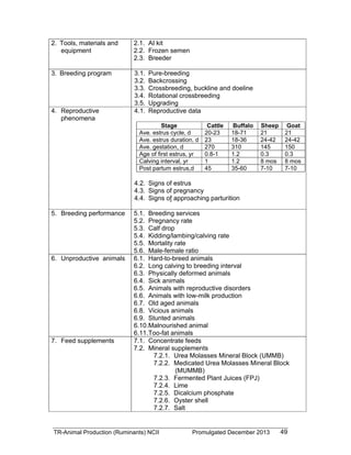 TESDA - TR - Animal Production (Ruminants) NC II | PDF