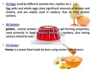 Animal products & animal by product