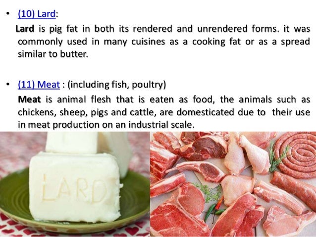 Animal products & animal by product