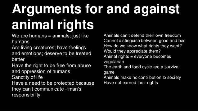Do animals deserve rights essay