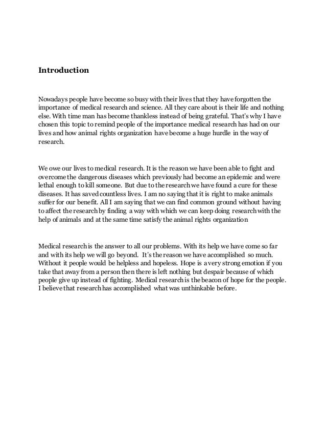 research paper on animal rights