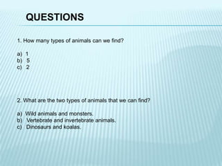 Animals | PPTX