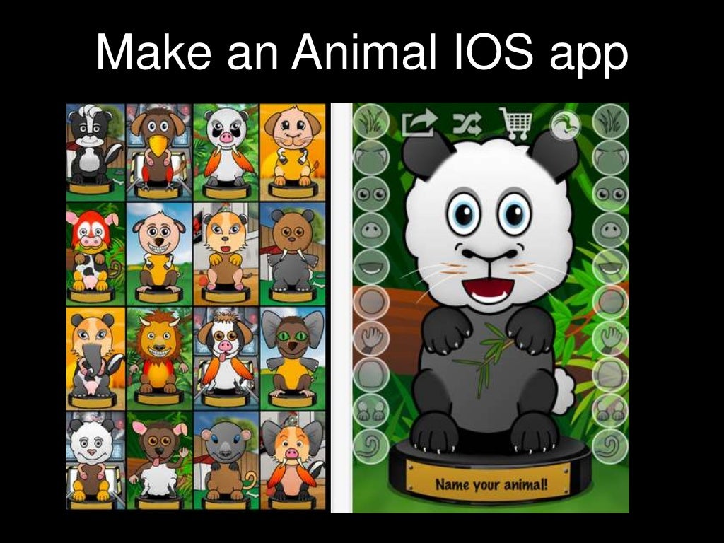 Make an Animal IOS app