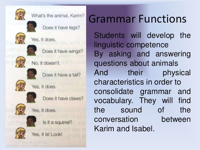 Animals and their physical characteristics