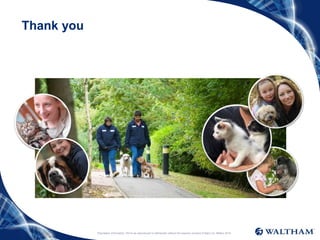 Proprietary information: Not to be reproduced or distributed without the express consent of Mars Inc. ©Mars 2016
Thank you
 