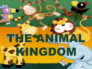 THE ANIMAL
KINGDOM
 