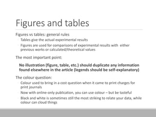 Writing a scientific paper training | PPTX