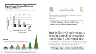 Animal-source foods, health, nutrition: Latest evidence