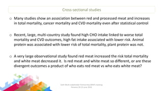 Animal-source foods, health, nutrition: Latest evidence