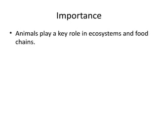 Comprehensive Introduction to Animals: Types, Habitats, and Ecological ...