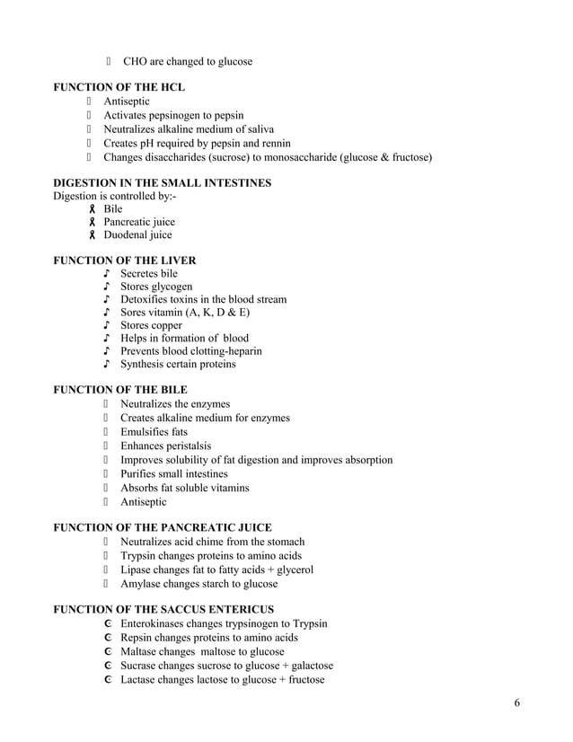 Grade 12 Agricultural Science Notes Animal nutrition PDF