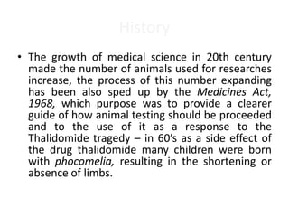 Animal Testing: Case Study | PPTX