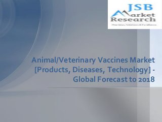 Animal/Veterinary Vaccines Market
[Products, Diseases, Technology] -
Global Forecast to 2018
 