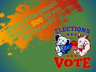 Animal Votation | PPT