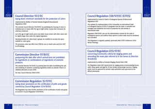 Law Rpca RSPCA: Animal welfare legislation: 15 years of progress | PDF