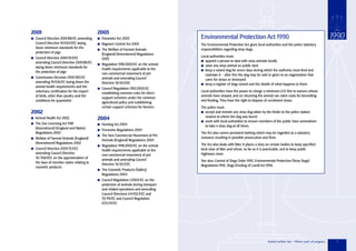 Law Rpca RSPCA: Animal welfare legislation: 15 years of progress | PDF