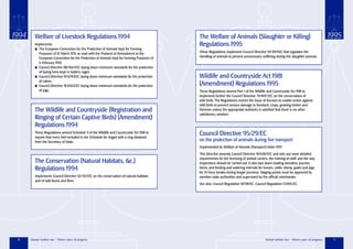 Law Rpca RSPCA: Animal welfare legislation: 15 years of progress | PDF