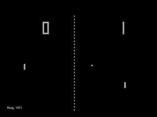 Pong, 1971
 