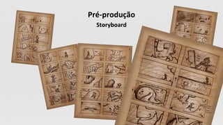 Pré-produção
Storyboard
 
