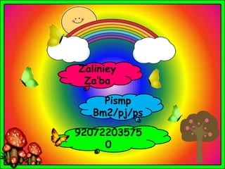 Zaliniey
Za’ba
Pismp
Bm2/pj/ps
92072203575
0
 