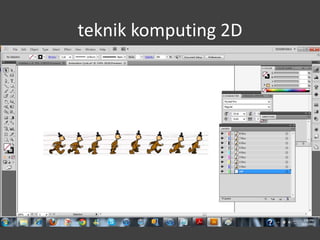 teknik komputing 2D
 