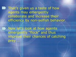 Multi-Agent Simulator - Emergence | PPT