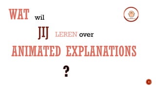 WAT

wil

JIJ LEREN over
ANIMATED EXPLANATIONS
5

 