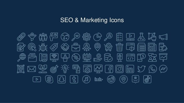 SEO & Marketing Icons
 