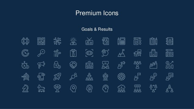 Goals & Results
Premium Icons
 